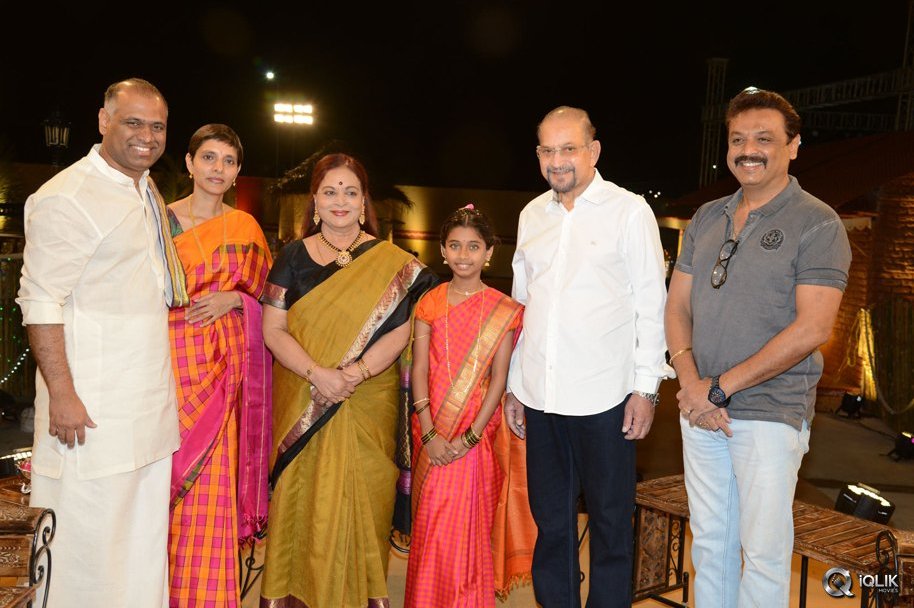 Celebs-at-Prasad-V-Potluri-Daughter-Half-Saree-Function